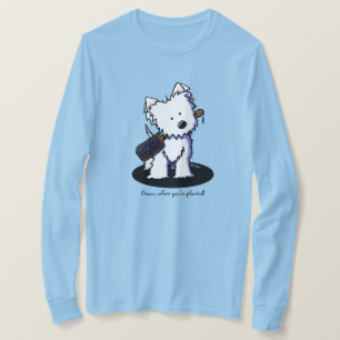 T-shirt Toiletteur Westie KiniArt