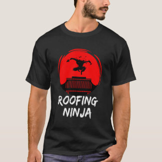 T-shirt Toit Ninja Roofer revêtement