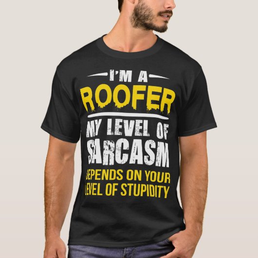 T-shirt Toit Sarcastique (Devant)