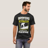 T-shirt Toiture Haut-parleur Roofer Premium  (Devant entier)