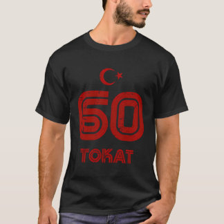 T-shirt Tokat 60 Teiro Rkiye Memleket Retro