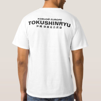 T-shirt Tokushinryu, Kobudo, Europe, blanc