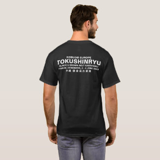 T-shirt Tokushinryu, Kobudo, Europe, Gasshuku June 23