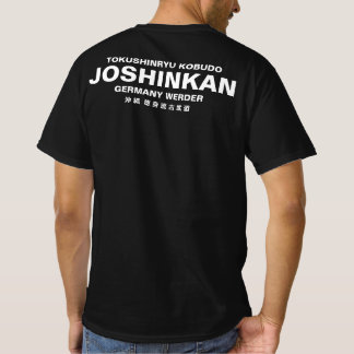 T-Shirt Tokushinryu, Kobudo, Joshinkan, black