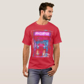 T-shirt Tokyo City Retro Synthwave Racing Japan Tokyo (Devant entier)