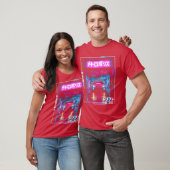 T-shirt Tokyo City Retro Synthwave Racing Japan Tokyo (Unisexe)