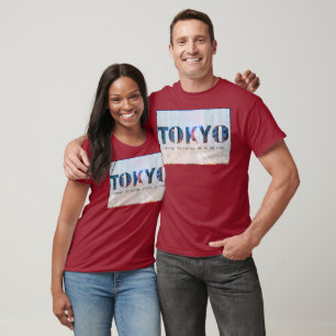 T-shirt Tokyo Japon Paysage Urbain - Où Le Futur Rencontre