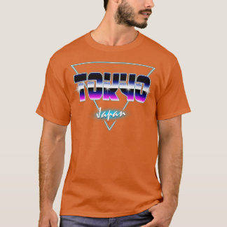 T-shirt Tokyo Japon Rétrowave Outrun 3