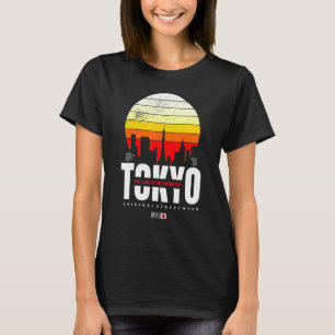 T-shirt Tokyo Le Pays Du Soleil Levant Rue Originale