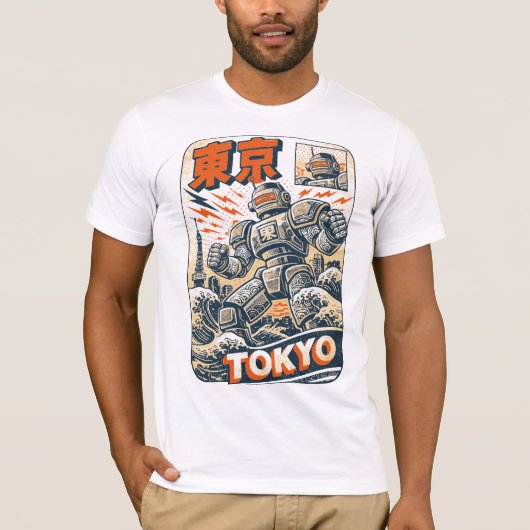 T-shirt Tokyo Robot (Devant)