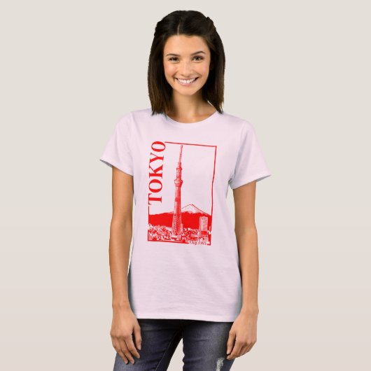 T-shirt Tokyo - SkyTree (Devant entier)