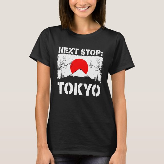 T-shirt Tokyo Summer Vacation Trip Next Stop Vacay Vibes S (Devant)