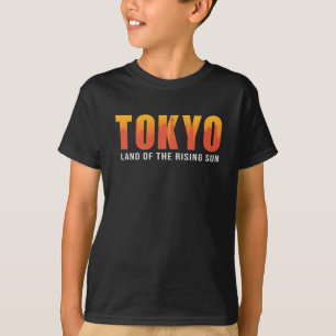 T-shirt Tokyo Ville de Japon Ville Skyline Drôle cadeau