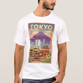 T-shirt Tokyo vintage (Devant)