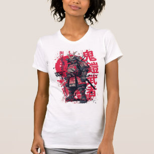 T-shirt Tokyo Yami – Samouraï à l'armure démoniaque avec t