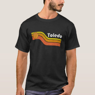 T-shirt Tolède - Vintage Hommes Femmes 70s 80s Graphique C