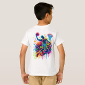 T-shirt Tolérance zéro pour le lactose amusant (Dos entier)