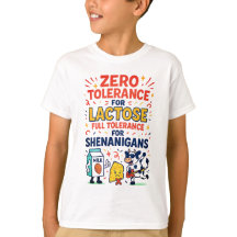 Tolérance zéro pour le lactose amusant