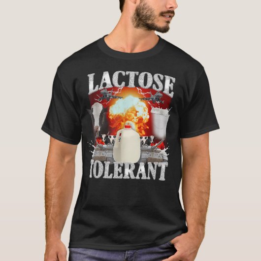 T-shirt Tolérant au lactose (Devant)