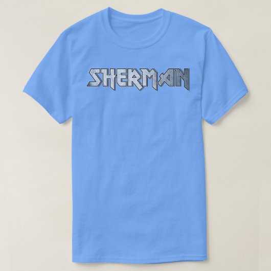 T-shirt Tôlerie lourde Sherman (Design devant)