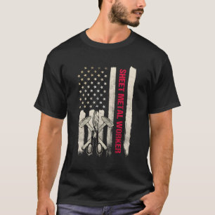 T-shirt Tôlerie Sur Le Dos De