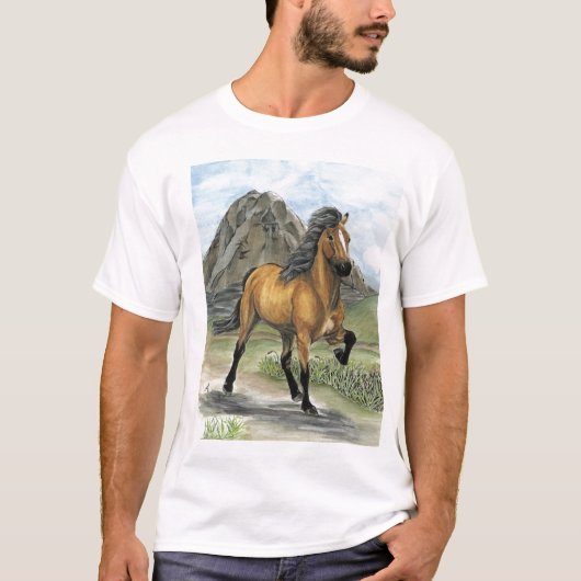 T-shirt Tolt doré (Devant)