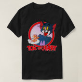 T-shirt Tom And Jerry Retro Style Portrait (Design devant)