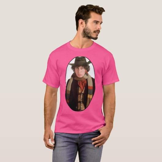 T-shirt Tom Baker (4E Docteur) (Devant entier)