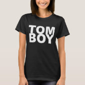 T-SHIRT TOM BOY. (Devant)