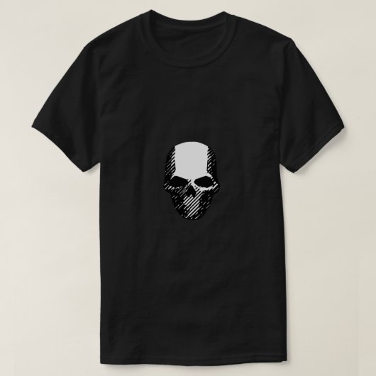 T-shirt Tom Clancy's Ghost Recon Skull design Casquette de (Design devant)