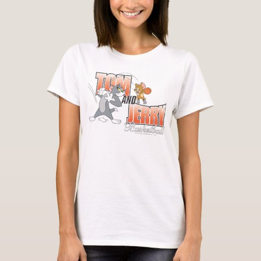 T-shirt Tom et Jerry Basketball 3 (Devant)