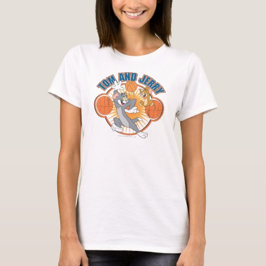 T-shirt Tom et Jerry Basketball 4 (Devant)