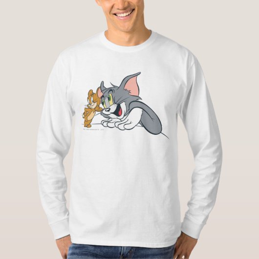 T-shirt Tom et Jerry Best Buds (Devant)