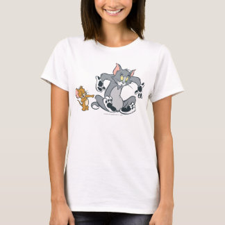 T-shirt Tom et Jerry Black Paw Cat