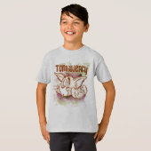 T-shirt Tom et Jerry Brown et vert (Devant entier)