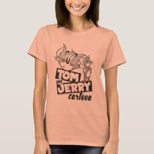 T-shirt Tom Et Jerry   Carton Tom Et Jerry