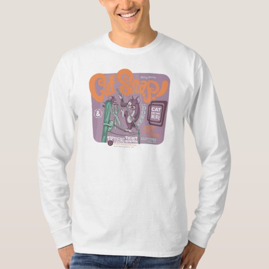 T-shirt Tom et Jerry Cat Snap (Devant)