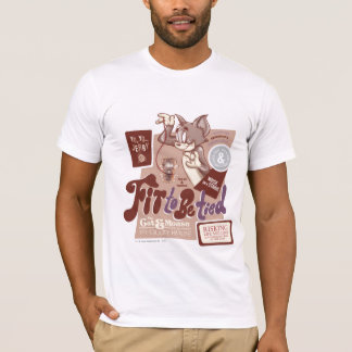 T-shirt Tom et Jerry Fit To Be Lied