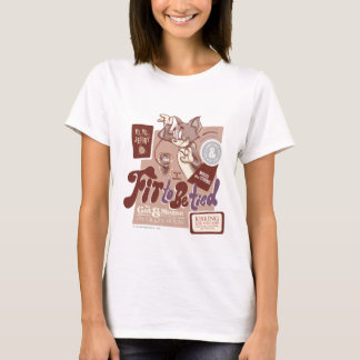 T-shirt Tom et Jerry Fit To Be Lied