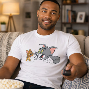 T-shirt Tom et Jerry font des grimaces