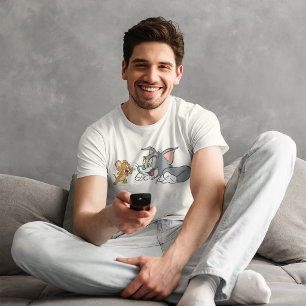 T-shirt Tom et Jerry font des grimaces