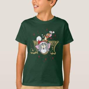 T-shirt Tom et Jerry Holiday Joy