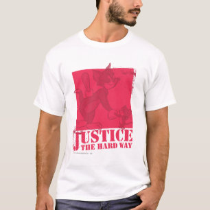 T-shirt Tom et Jerry Justice The Hard Way