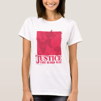 T-shirt Tom et Jerry Justice The Hard Way
