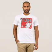T-shirt Tom et Jerry Mad Cat (Devant entier)