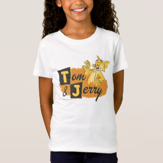 T-Shirt Tom et Jerry Mouse en Paw Logo
