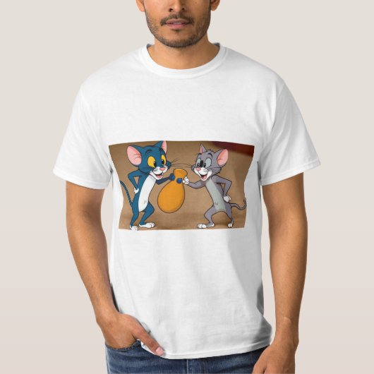 T-shirt Tom et Jerry Punch (Devant)