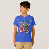 T-shirt Tom et Jerry Santas By The Tree (Devant entier)