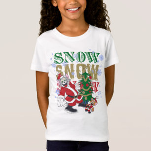T-Shirt Tom et Jerry Santas By The Tree
