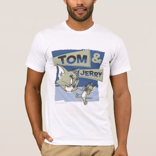 T-shirt Tom et Jerry Scarridey Mouse (Devant)